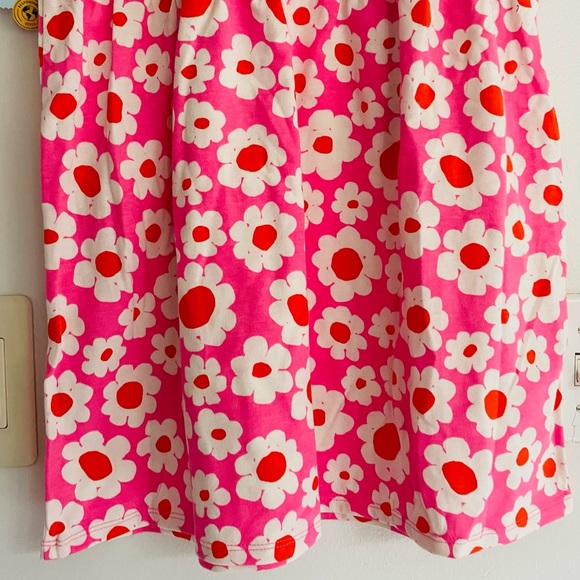 CAT & JACK NWT Girls Flower Print Dress - Picture 8 of 10